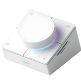 Hagibis Knob USB C Hub with Shortcut Buttons, RGB Type-C Docking Station with 4K 60Hz HDMI