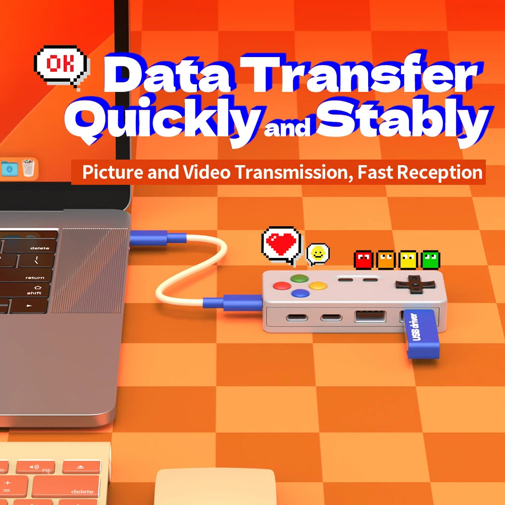 Game Console USB Computer Docking Station