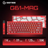 GANSS G61-MAG HE all aluminum Magnetic esports 8K wired Gaming Keyboard gaming