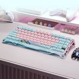 Yeston x Gravastar K1 Lite Sakura Atlantis Wireless Mechanical Gaming Keyboard