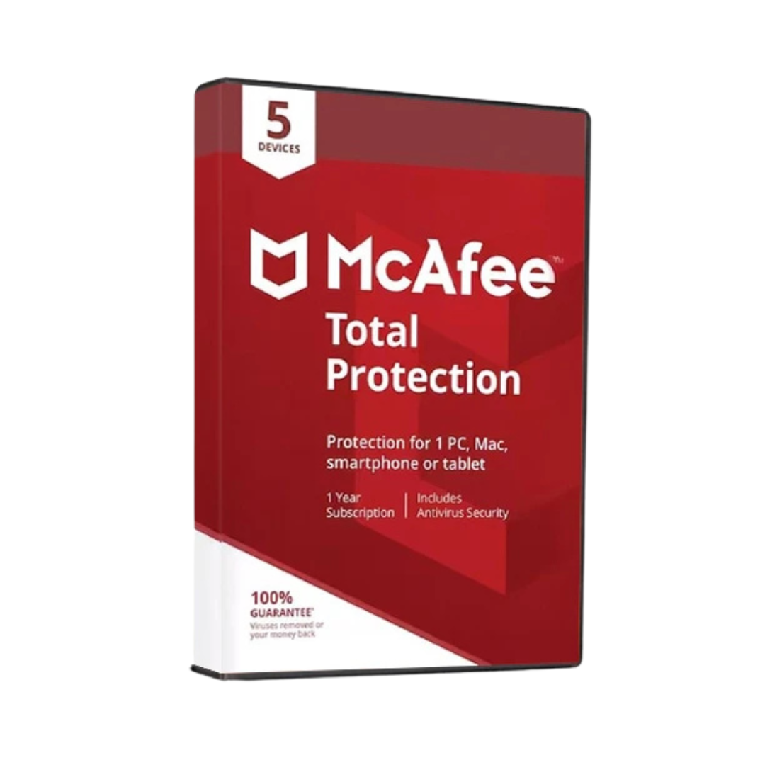 McAfee Total Protection – 1 Year / 5 Devices CD Key (Global)