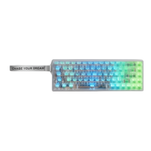 MENGZU Z68 Wireless Mechanical Gaming Keyboard + GPW-II Mouse + Mousepad + cable  "عرض التوفير"