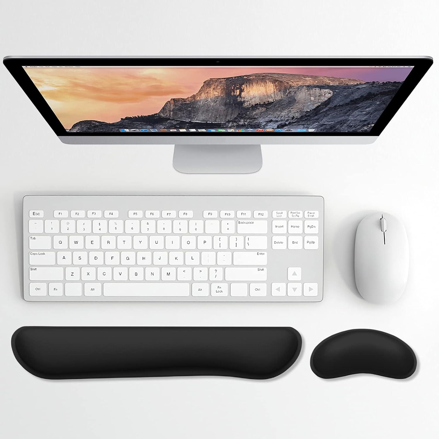Keyboard Wrist Pad & Mouse Wrist Rest Set