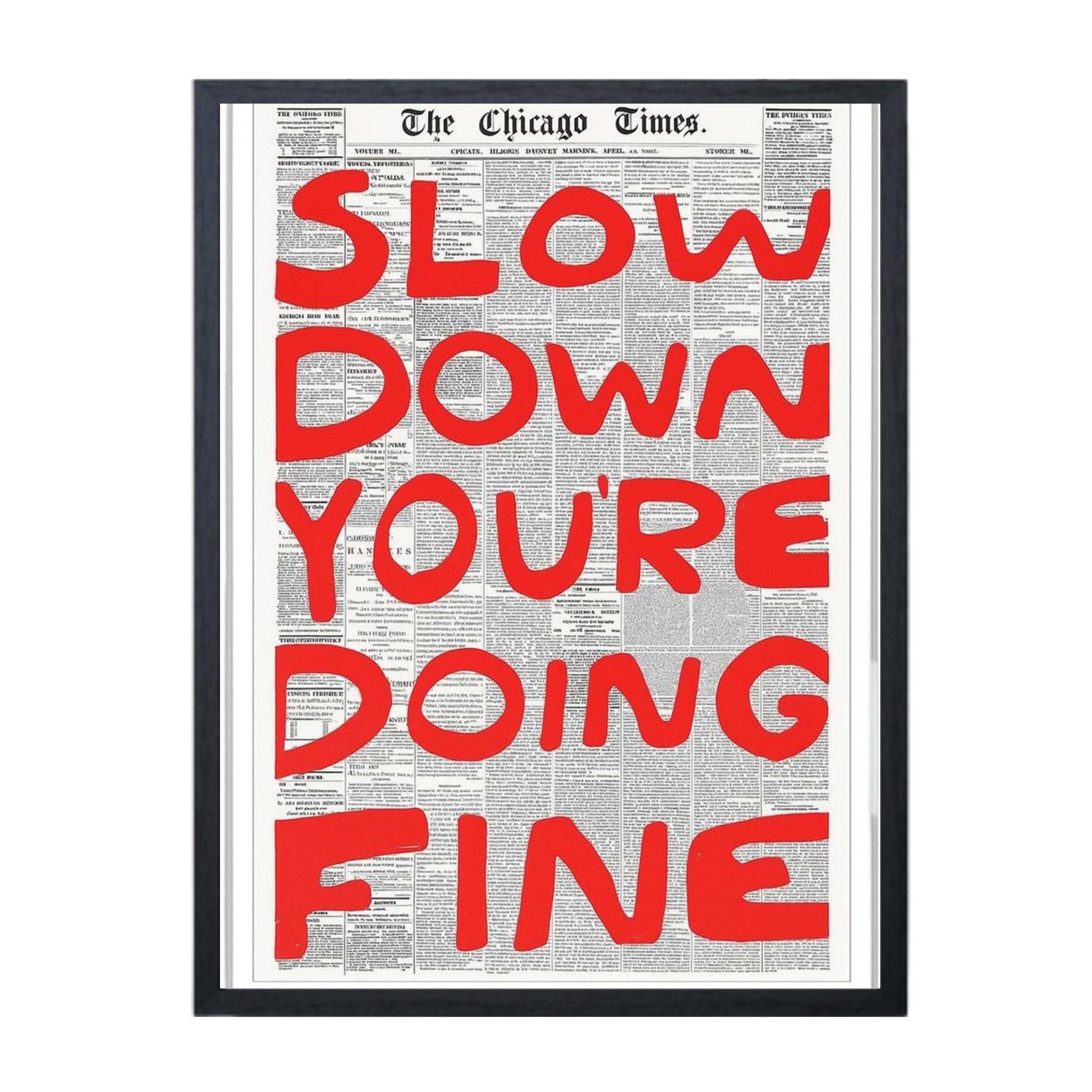 Poster – No Frame