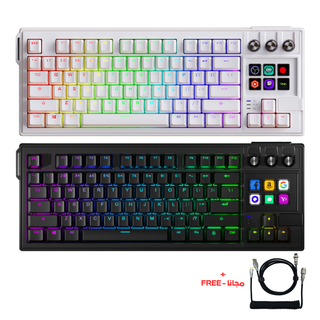 K1 Pro Stream Deck RGB Wired Mechanical Keyboard
