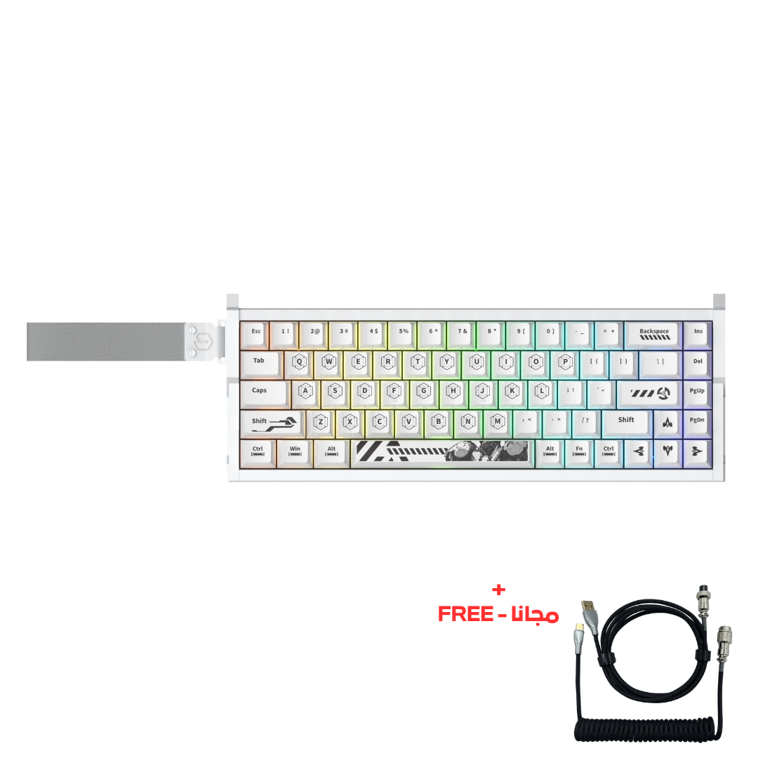 IROK MG68 Magnetic Aluminum E-sports 8K Wireless Gaming Keyboard