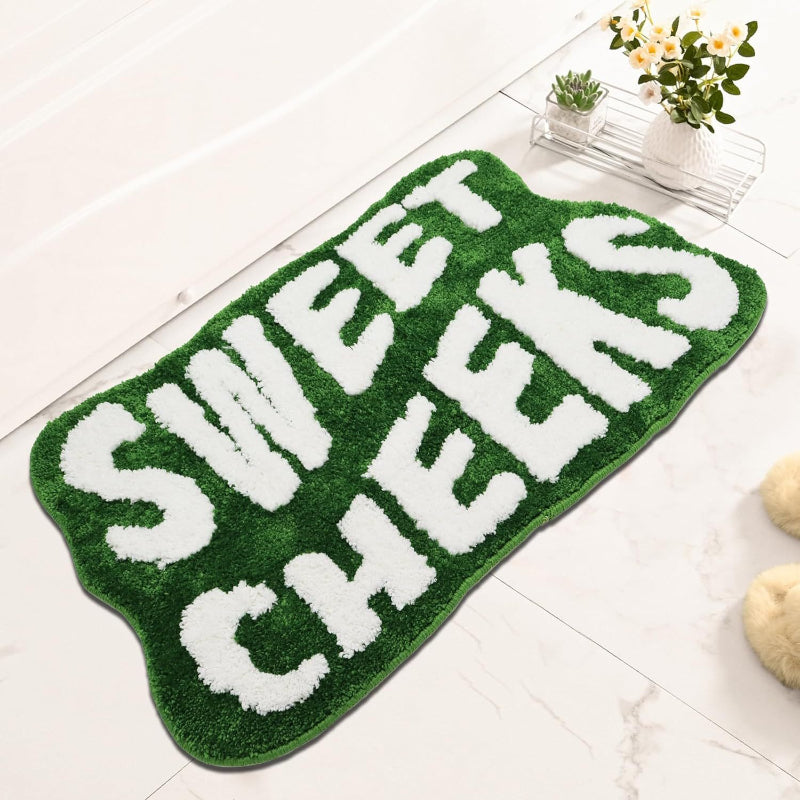 Pink Non-Slip Bath Mat Rug