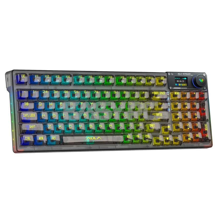 AULA F98PRO Wireless TFT Screen Mechanical Gaming Keyboard
