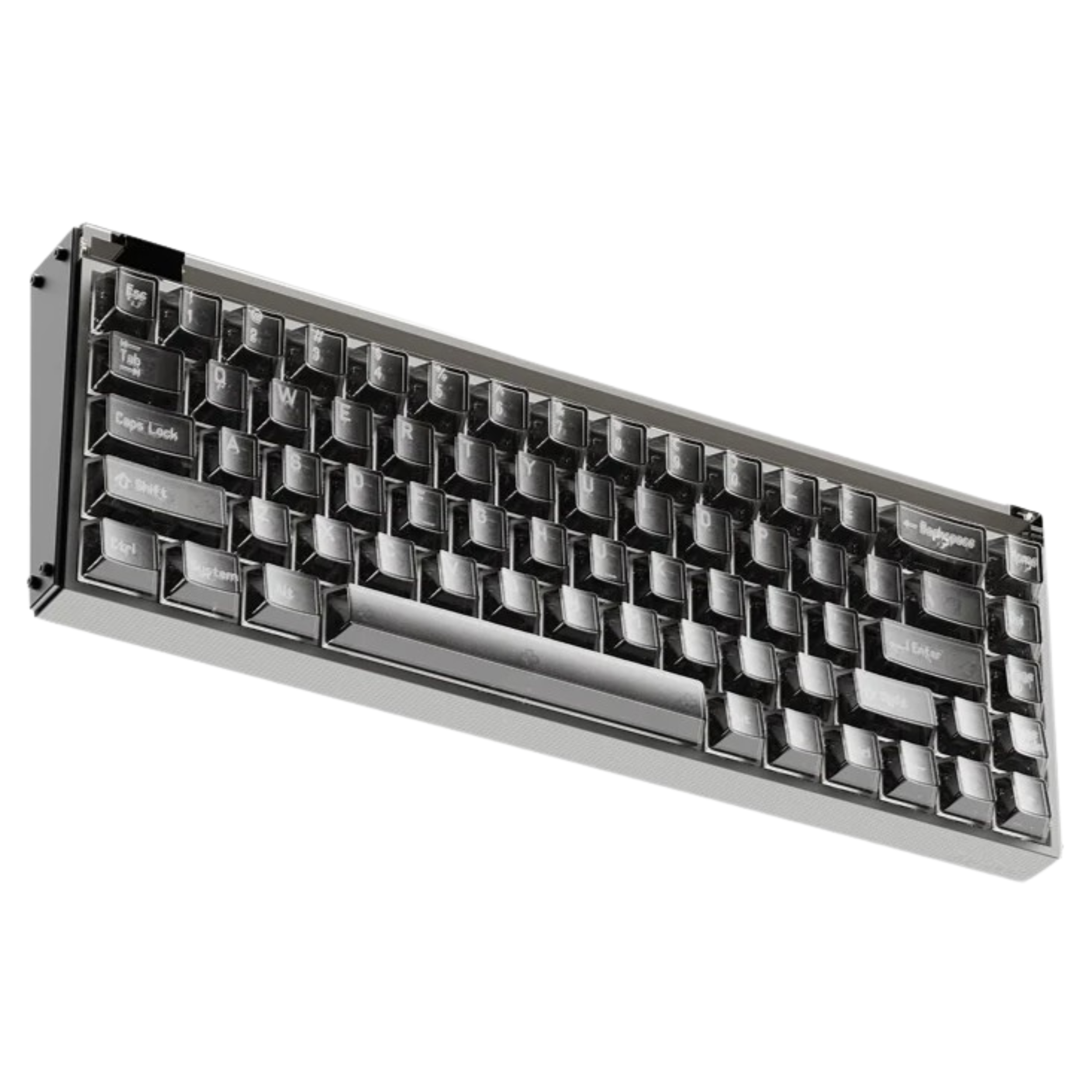 MelGeek Made68 Pro Black Transparent Magnetic E-sports Keyboard