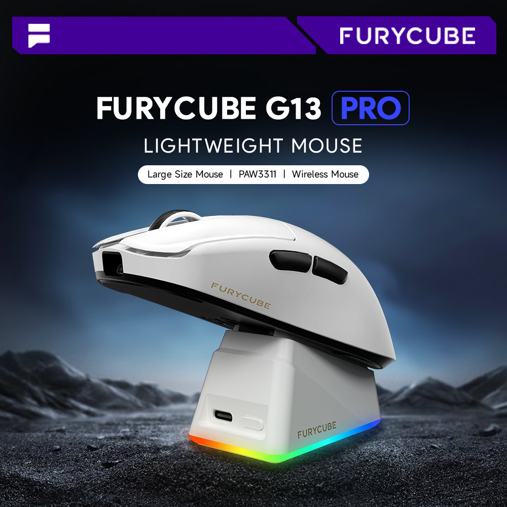 FURYCUBE G13 Pro Wireless Gaming Mouse