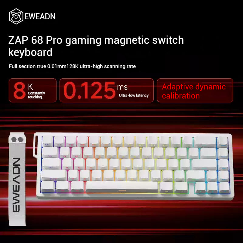 EWEADN ZAP68 HE Magnetic Wired Gaming Keyboard – Araboot | أرابوت