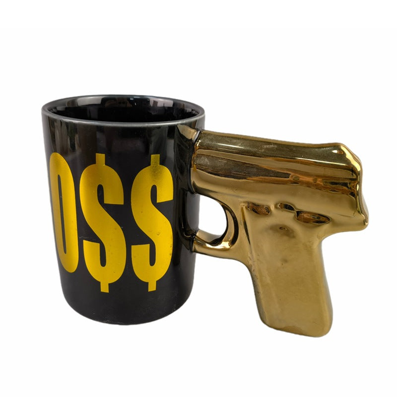 Boss Pistol Handle Mug