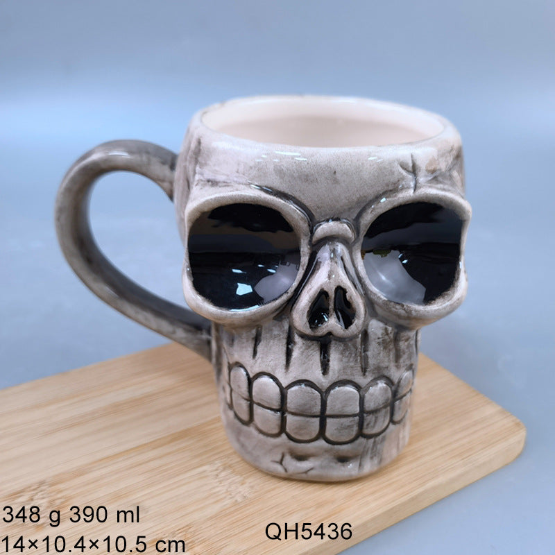 Halloween Head Design Ceramic Mug