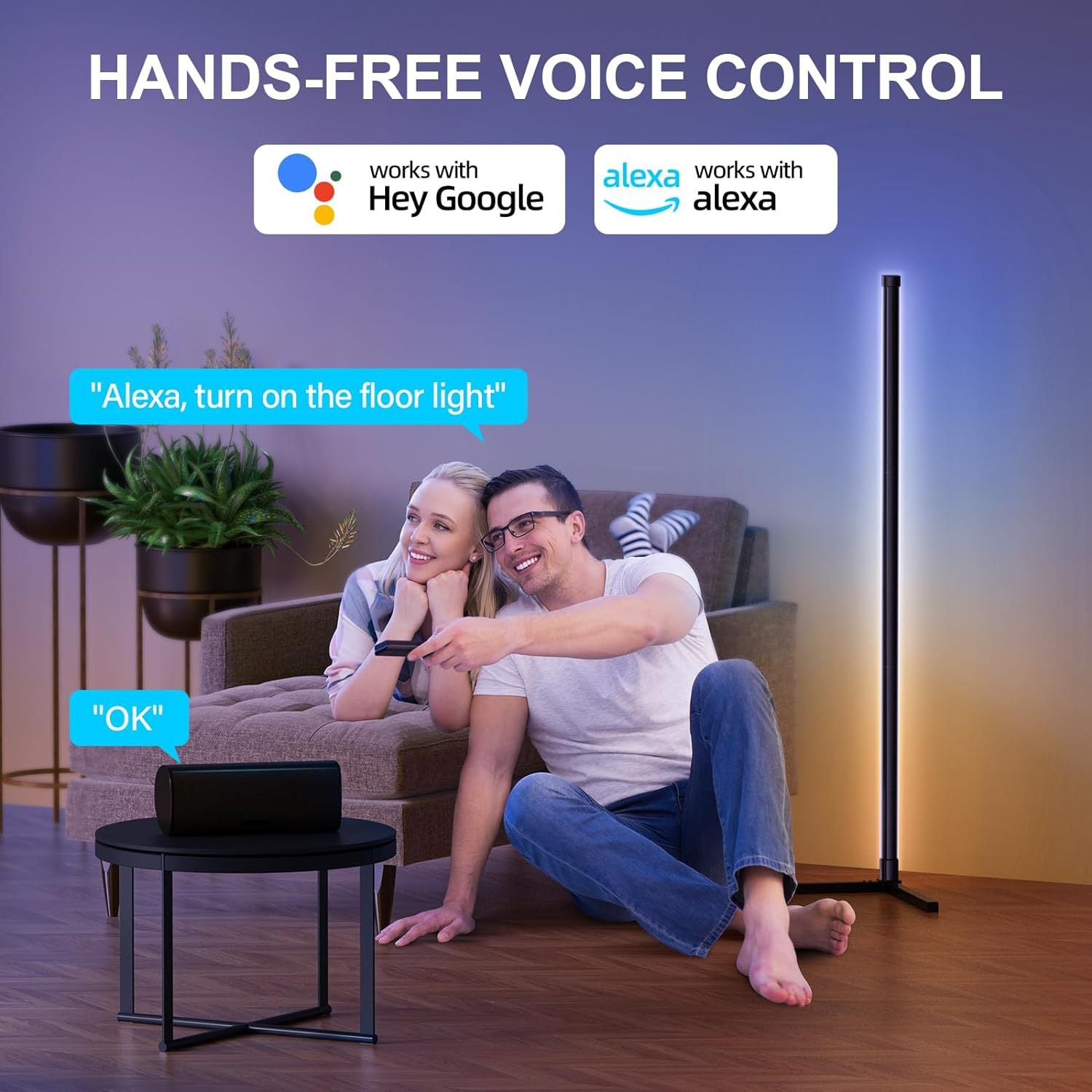 RGB Corner Lamp Smart LED