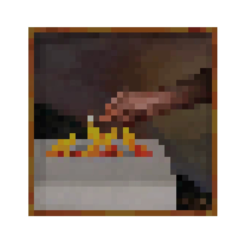 Square Block World Frame