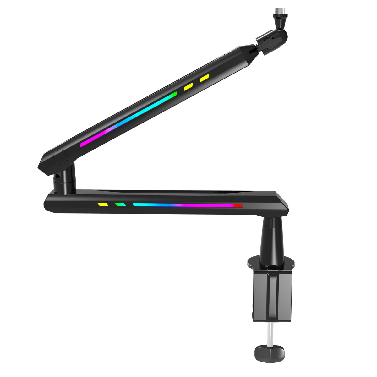 Aluminum RGB Microphone Stand