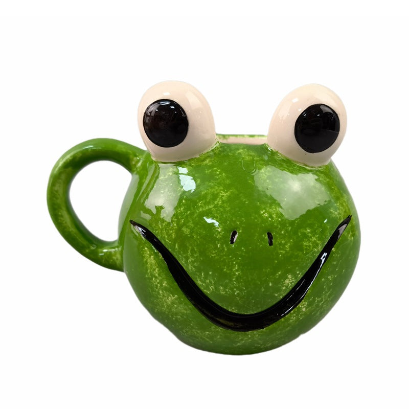 Super Cute Frog Shaped Ceramic Mug