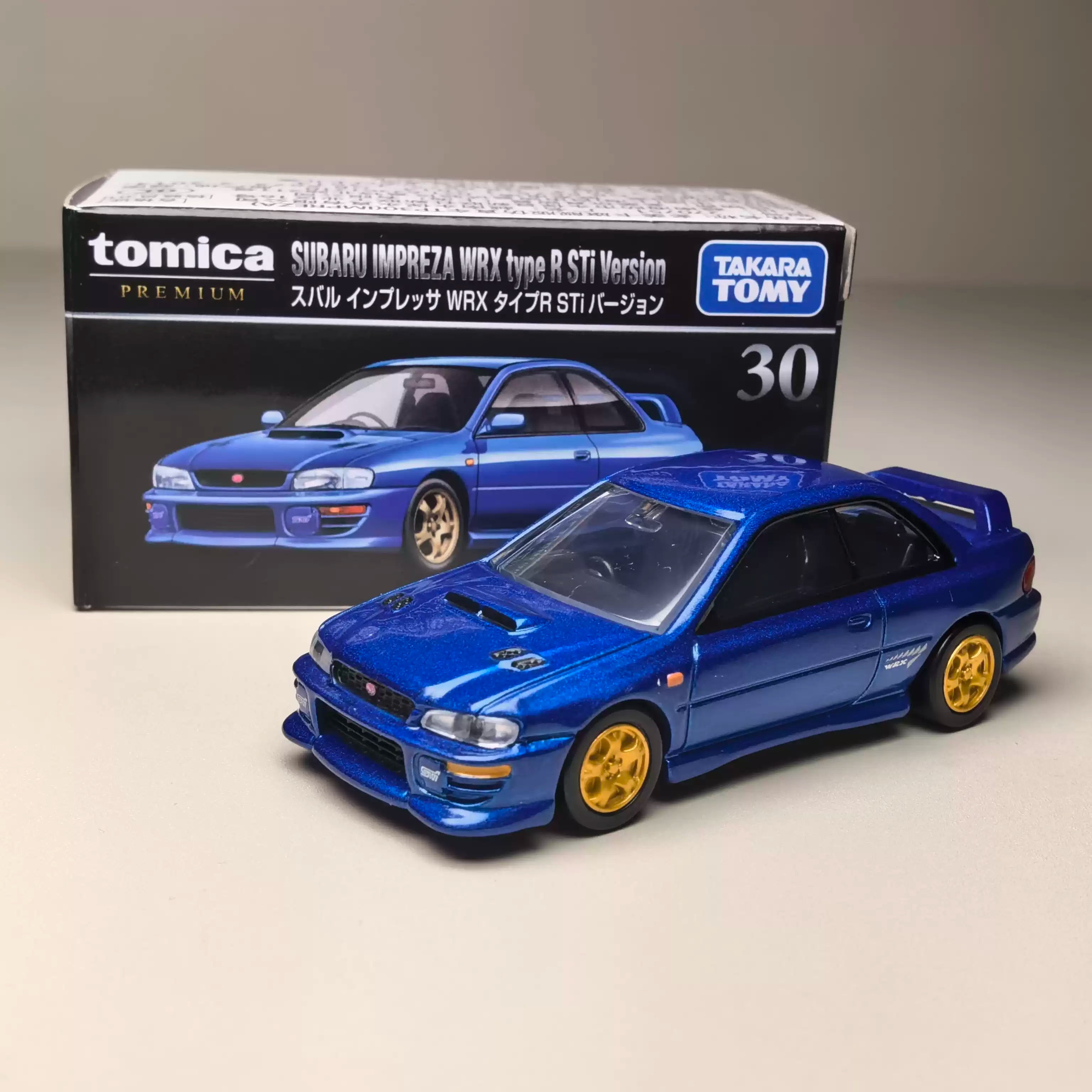 Takara Tomy Tomica Premium Subaru Impreza WRX Type R Figure