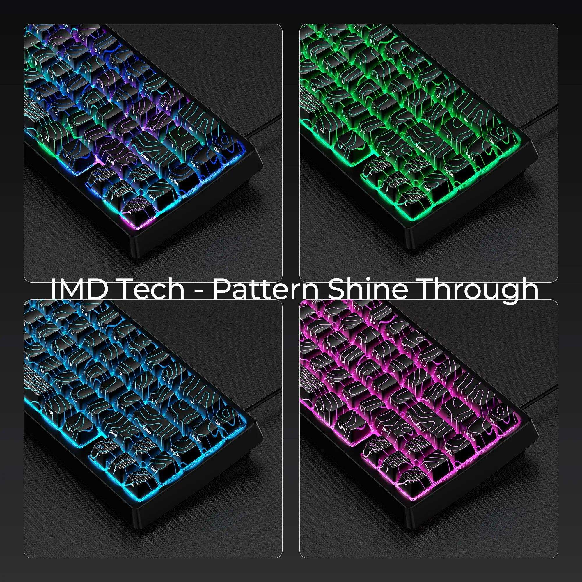 M67 Wired Mechanical E-sports Keyboard