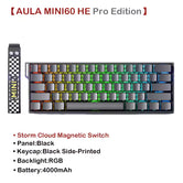 AULA MINI60 HE Pro/Max Magnetic Wireless FPS Esports Gaming Keyboard