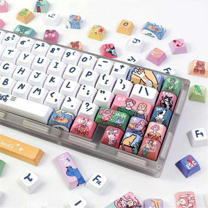 Wave theme XDA keycaps