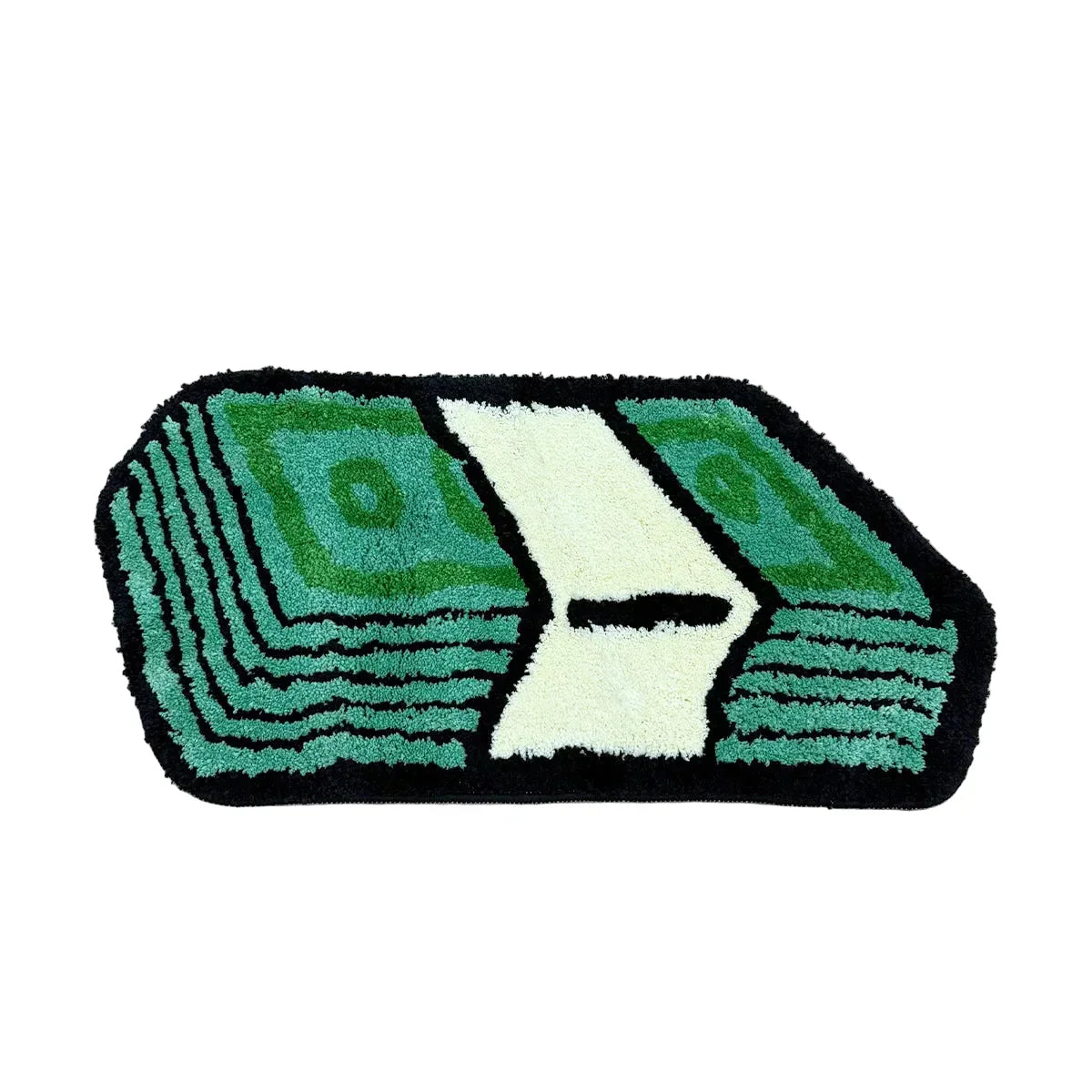 Money Stack Tufted Rug