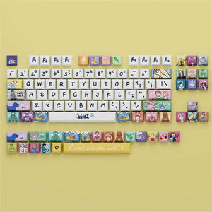 Wave theme XDA keycaps