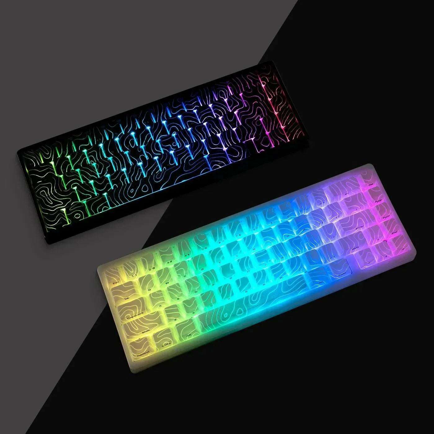 XVX Topographic Keycaps