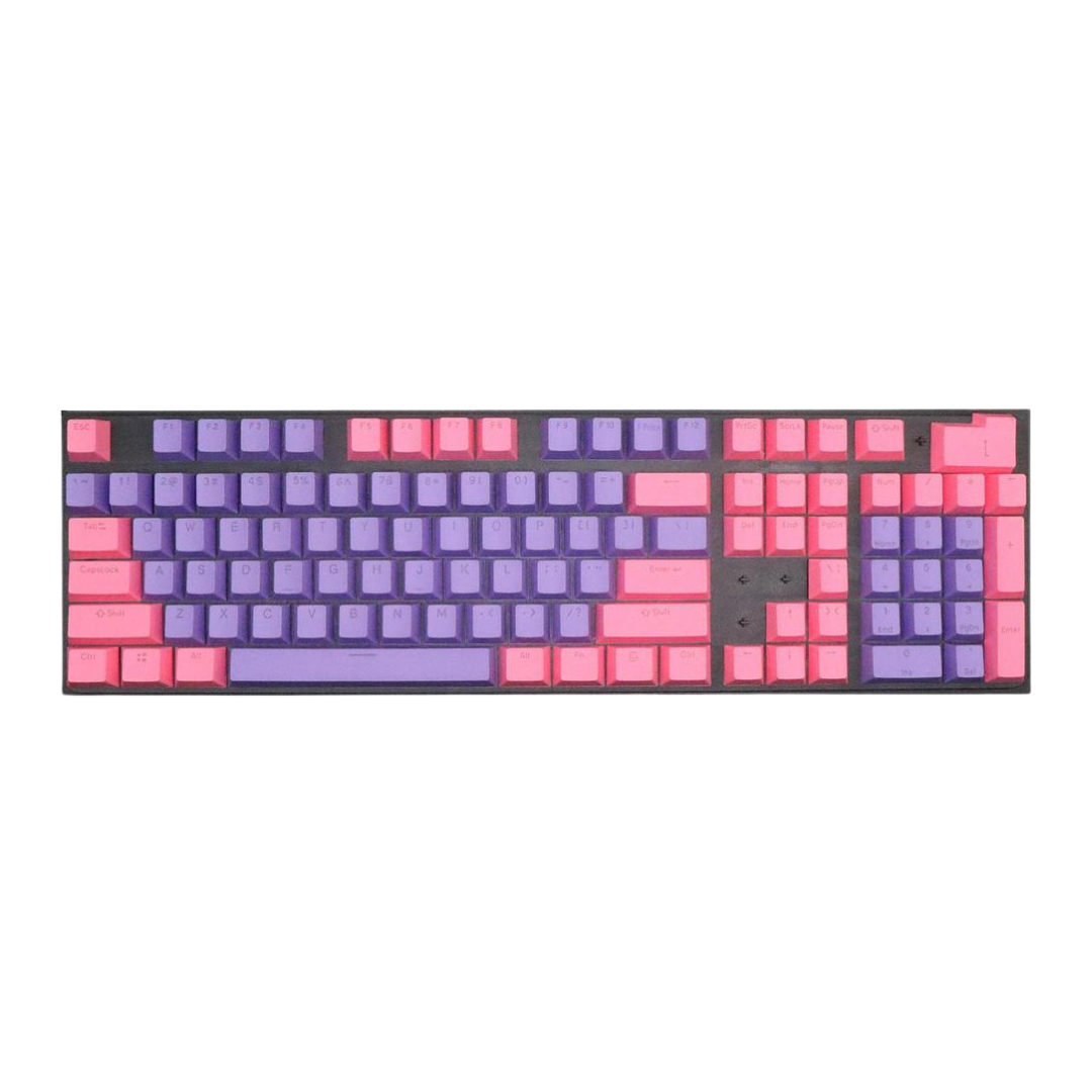 Purple & Pink PBT Keycaps 104 Keys