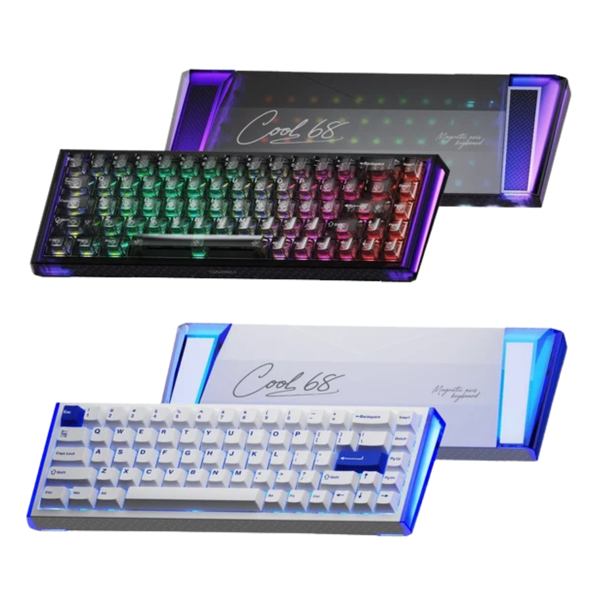 DAREU COOL68 Magnetic Wired Hot-Swappable Gaming Keyboard