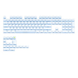 XVX Ice Transparent Jelly Keycaps 122 Keys