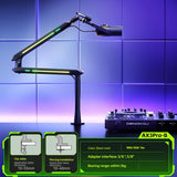 HUMANEX AX3 PRO Aluminum RGB Low Profile Mic Stand