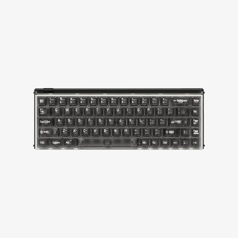MelGeek Made68 Pro Black Transparent Magnetic E-sports Keyboard
